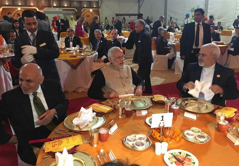 محمدجواد ظریف اور اشرف غنی عشائیے میں بھارتی وزیر اعظم کے مہمان + تصاویر