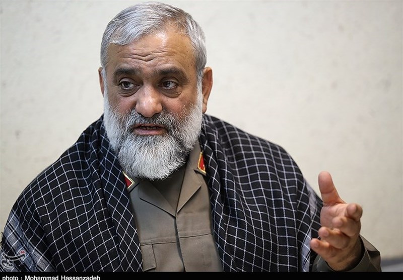 واکنش سردار نقدی به تشدید تحریم‌های آمریکا علیه ایران+فیلم