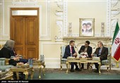 دیدار رییس کمیته صلیب سرخ جهانی با علی لاریجانی