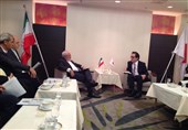 دیدار رئیس سازمان تجارت خارجی ژاپن با ظریف