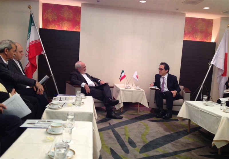 دیدار رئیس سازمان تجارت خارجی ژاپن با ظریف
