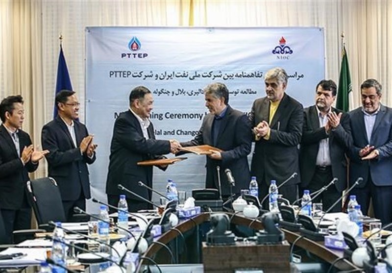 Iran, Thailand Sign Deal to Carry Out Studies on 3 Oil Fields
