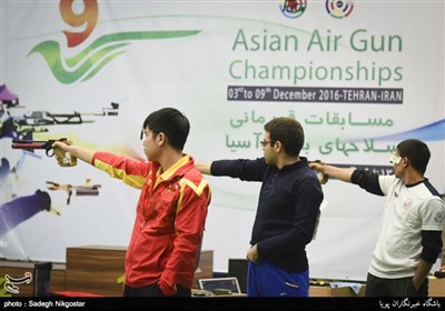 اختتامیه مسابقات قهرمانی سلاحهای بادی آسیا