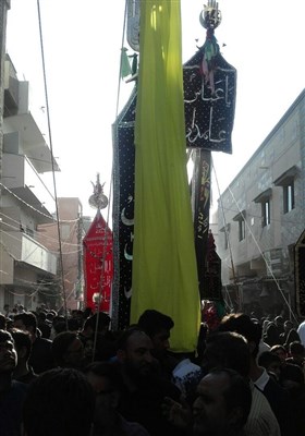 کراچی میں امام حسن عسکری علیہ السلام کی شہادت اور سالانہ ایام عزا کے آخری مراسم