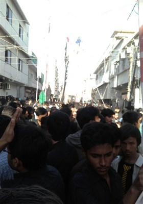 کراچی میں امام حسن عسکری علیہ السلام کی شہادت اور سالانہ ایام عزا کے آخری مراسم