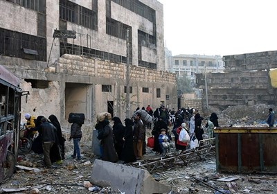 کامیرا تسنیم فی الأحیاء الشرقیة لحلب