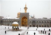 تمهیدات زمستانی آستان قدس در اماکن متبرکه حرم منور رضوی