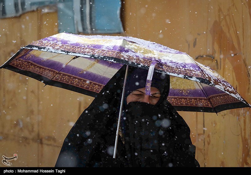 بارش باران و برف تا فردا در شمال و غرب استان فارس ادامه دارد