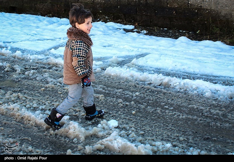 برف و باران استان آذربایجان غربی را فرا می‌گیرد