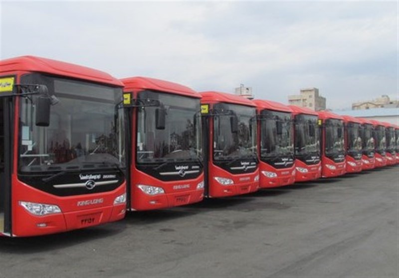 ورود اتوبوس‌های دوکابین جدید در خط آزادی ـ تهرانپارس