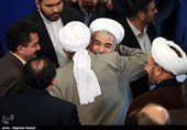 دیدار علمای اهل سنت با رئیس جمهور