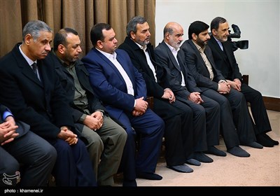 National Iraqi Alliance's Members Meet Ayatollah Khamenei