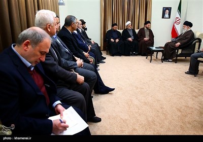 National Iraqi Alliance's Members Meet Ayatollah Khamenei