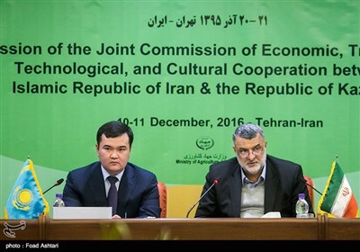 Iran-Kazakhstan Joint Economic Commission Holds Meeting in Tehran