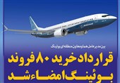 پشتیبانی از 100 هزار فرصت شغلی در آمریکا با قرارداد فروش هواپیما به ایران