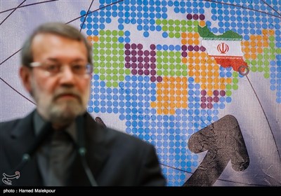 علی لاریجانی رئیس مجلس شورای اسلامی در اولین کنفرانس امنیتی تهران