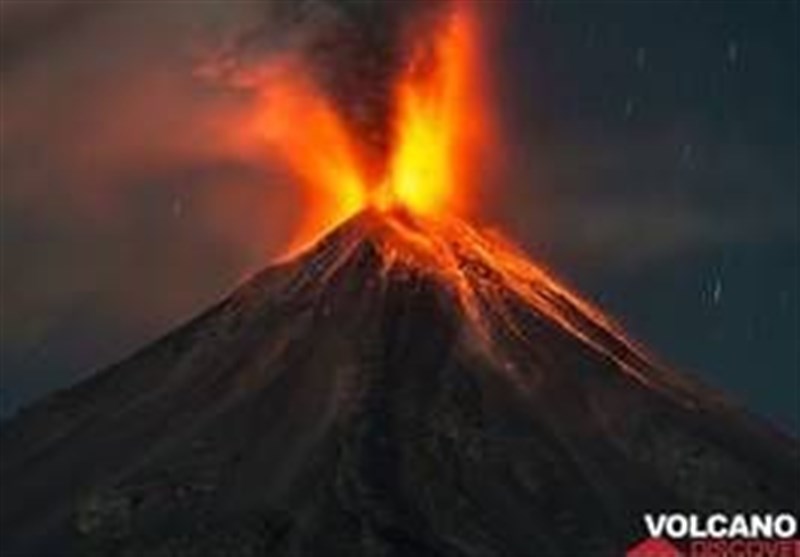 فیلم/فوران آتشفشان «کولیما» در مکزیک