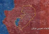 نقشه شرق حلب 98 درصد