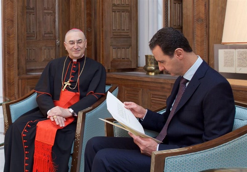 نامه پاپ به بشار اسد