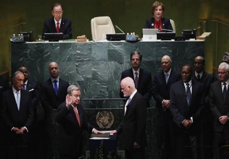 اقوام متحدہ کے نئے سیکریٹری جنرل انٹونیو گوٹریز نے حلف اٹھالیا