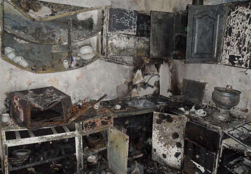 نشت گاز یک واحد مسکونی در شهرستان نهاوند را ویران کرد‌