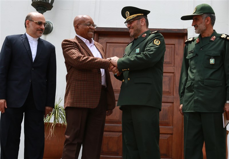 Iran’s DM, South Africa’s Chief of Staff Discuss Expansion of Military Ties