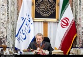 پیام تبریک لاریجانی به رئیس‌جمهور عراق