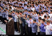 مراسم جشن تکلیف دانش آموزان در حضور رهبرمعظم انقلاب