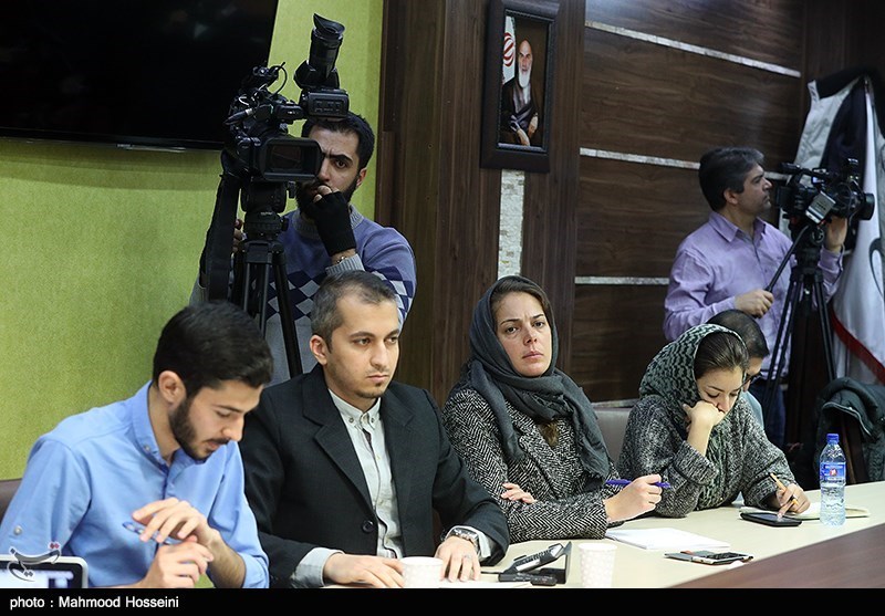 نشست خبری احمد الاسدی سخنگوی حشد شعبی عراق در خبرگزاری تسنیم