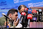 نشست خبری احمد الاسدی سخنگوی حشد شعبی عراق در خبرگزاری تسنیم