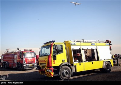 مانور فرودگاهی در مشهد