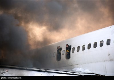 مانور فرودگاهی در مشهد