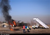 مانور کامل دوسالانه طرح اضطراری فرودگاه اردبیل برگزار می‌شود