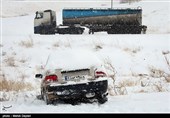 بارش برف در 16 استان