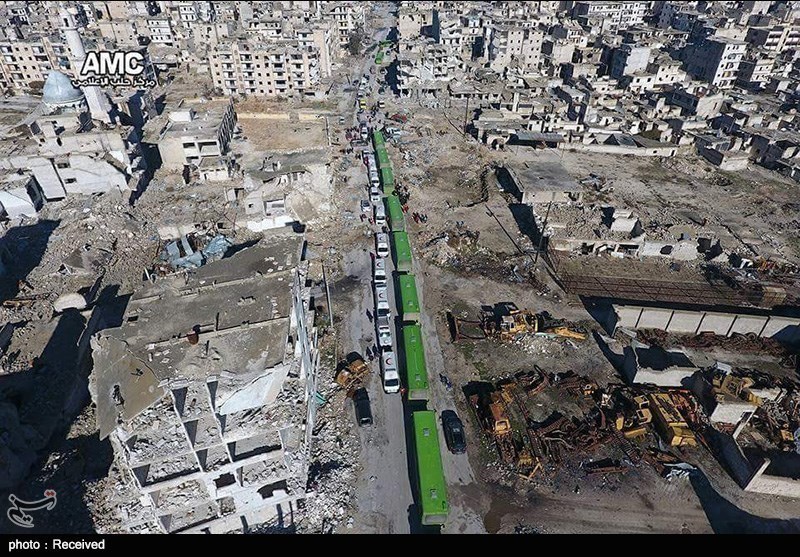 کدام گروه تروریستی توافق خروج از حلب را نقض کرد؟/همه چیز به ترکیه بستگی دارد