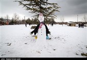 بارش برف در ارومیه