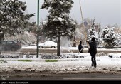 بارش برف در ارومیه