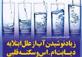 فوتوتیتر/محقق طب ایرانی ــ اسلامی:زیاد نوشیدن آب از علل ابتلا به دیابت، ام‌.اس و سکته قلبی