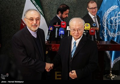 IAEA’s Amano in Tehran for Talks on JCPOA Implementation