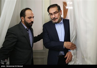 ورود علی شمخانی دبیر شورای عالی امنیت ملی به محل دیدار