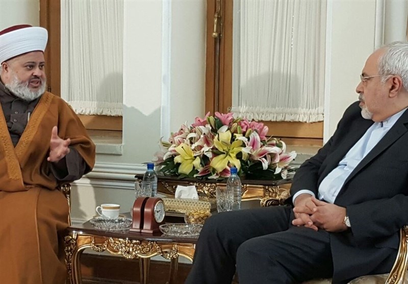 دیدار رئیس جبهه عمل اسلامی لبنان با ظریف