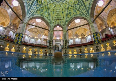 حمام تاریخی سلطان امیر احمد کاشان