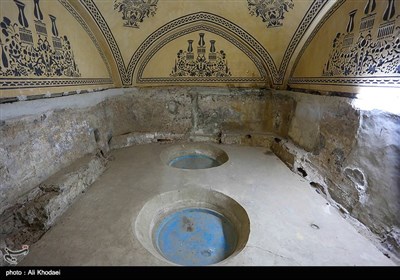حمام السلطان امير احمد كاشان التاريخي