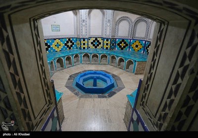 حمام السلطان امير احمد كاشان التاريخي