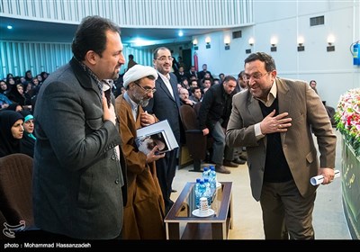 حمیدرضا مقدم فر در مراسم رونمایی از کتاب منظومه فکری امام خمینی(ره)