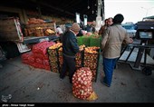 میدان میوه و تره بار اصفهان در آستانه شب یلدا