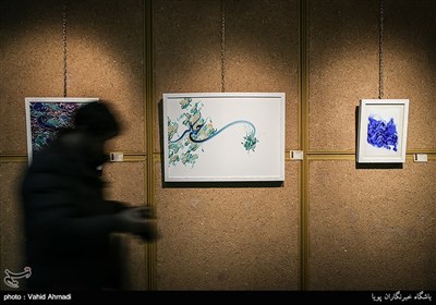 افتتاحیه جشنواره و نمایشگاه آثار هنرمندان نقاشی وخط