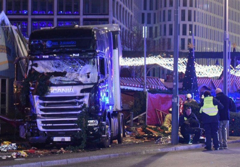 افزایش قربانیان حمله کامیون به بازارچه کریسمس در برلین به 12 نفر