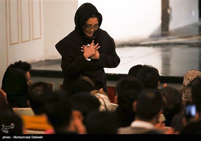 شقایق فراهانی، بازیگر در کنسرت حمید حامی