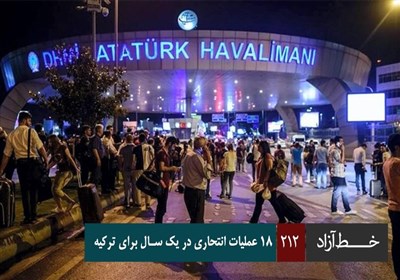 خط آزاد - 18 عملیات انتحاری در یک سال برای ترکیه